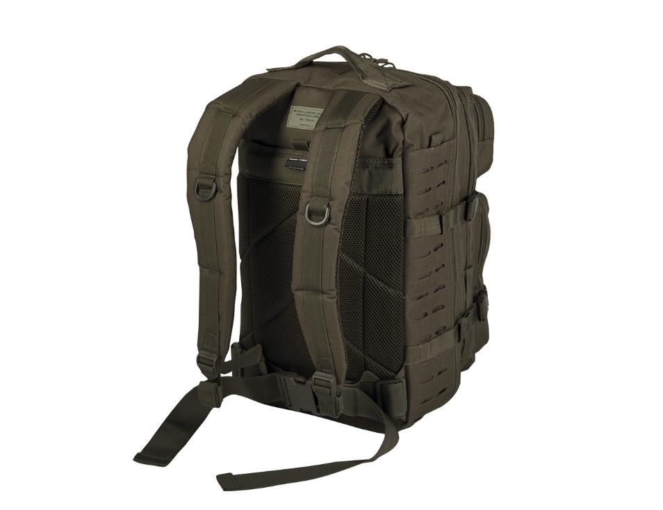 RUCSAC DE ASALT MODEL U.S. LASER CUT - OLIV - LARGE (36L) - imagine 2